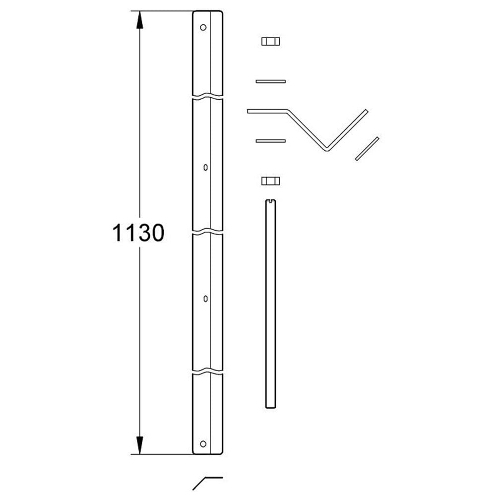 Grohe Rapid SL Set For Corner Installation - 38562001