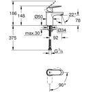 grohe-eurosmart-chrome-12-cosmopolitan-s-size-basin-mixer-tap---2337600e-
