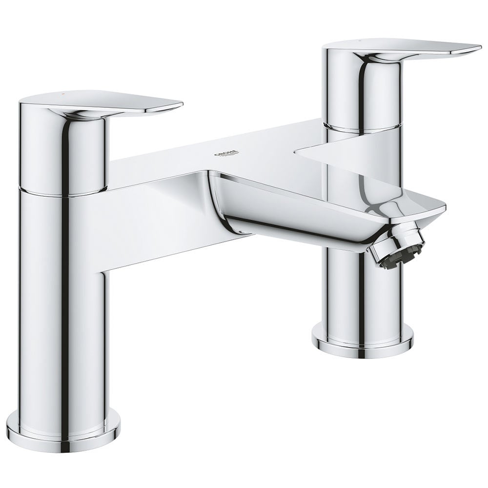 Grohe Bauedge Chrome 1/2" Two-Handled Bath Filler - 25216001