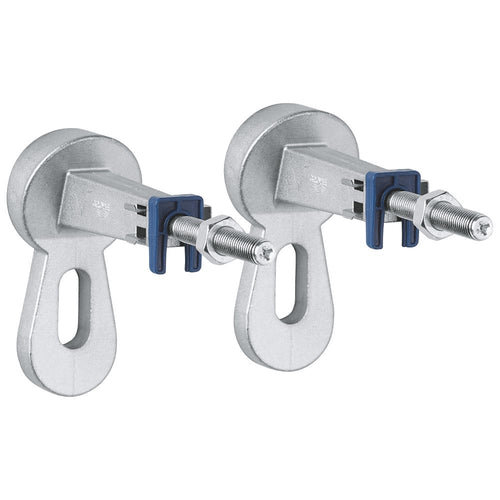 Grohe Rapid SL Chrome Front Wall Brackets - 3855800M