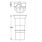 grohe-chrome-45-l-adapter-for-gd2---42333000-