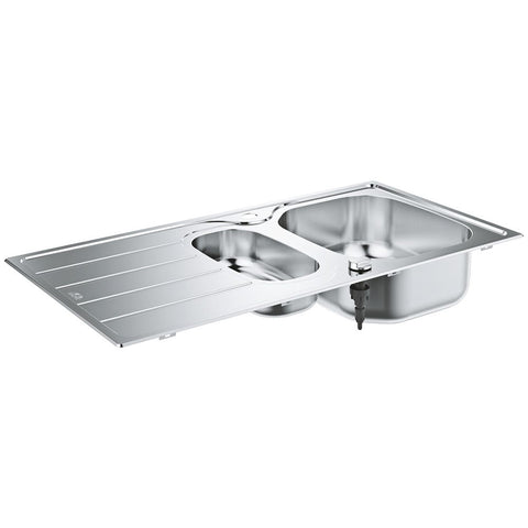 Grohe K200 Stainless Steel Kitchen Sink With Drainer - 31564SD1