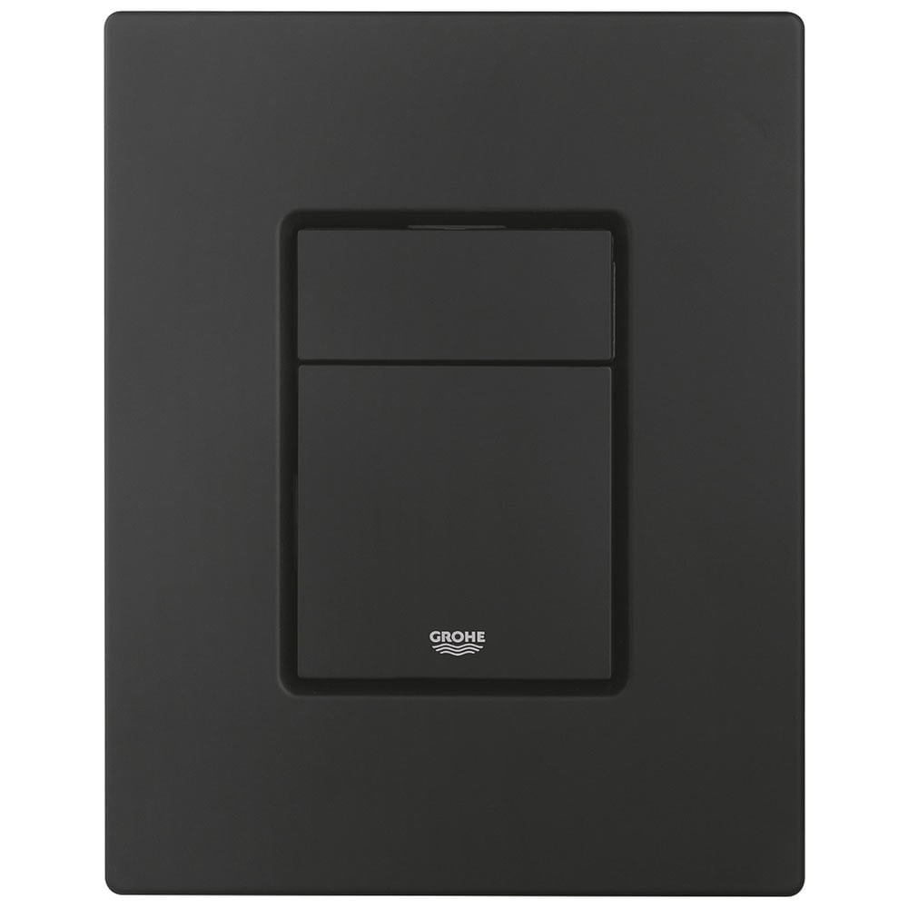 Grohe Skate Phantom Black Cosmopolitan Flush Plate 156 x 197mm - 38732Kf0