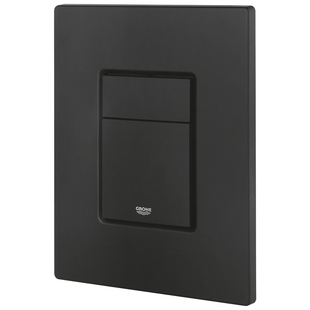 Grohe Skate Phantom Black Cosmopolitan Flush Plate 156 x 197mm - 38732Kf0
