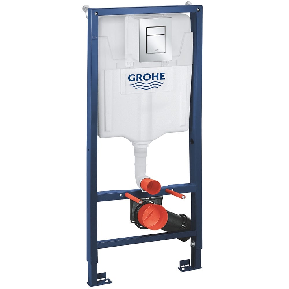 Grohe Rapid SL Chrome 3-In-1 Set For WC, 1.13 M Installation Height - 39501000