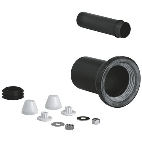 Grohe Black WC Inlet And Outlet Connecting Set - 37311K00