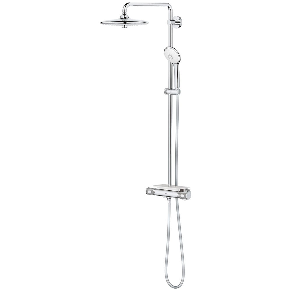 Grohe Euphoria Chrome System 260 Shower System With Thermostatic Mixer For Wall Mounting - 27296003
