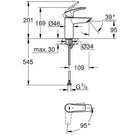 grohe-eurosmart-chrome-12-s-size-basin-mixer-tap---32154003-