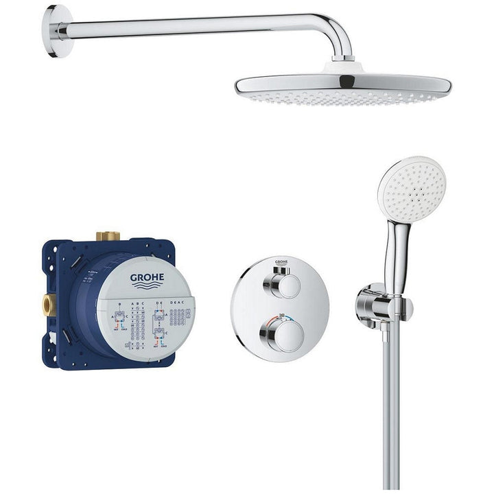 grohe-grohtherm-chrome-concealed-shower-system-with-tempesta-250---34872000-