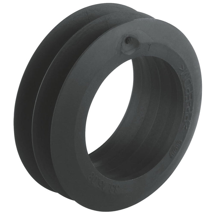 Round matte black bathroom towel ring holder
