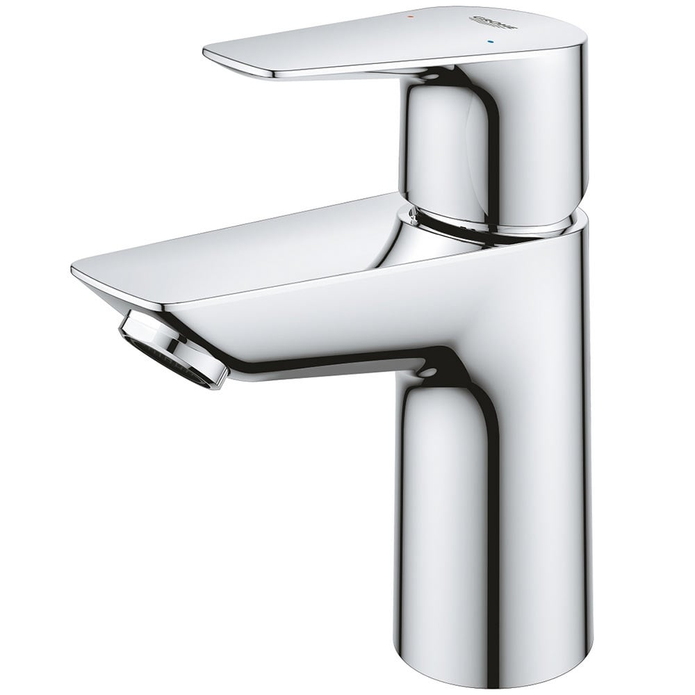 Grohe Bauedge Chrome 1/2" S-Size Water Saving Basin Mixer Tap - 23330001