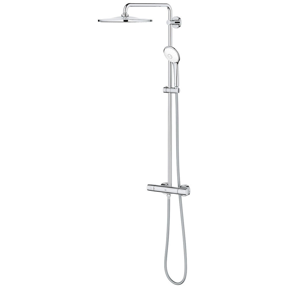 Grohe Euphoria Chrome System 310 Shower System With Thermostatic Mixer For Wall Mounting - 26075001
