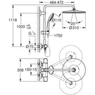 grohe-euphoria-chrome-system-310-shower-system-with-thermostatic-mixer-for-wall-mounting---26075001-