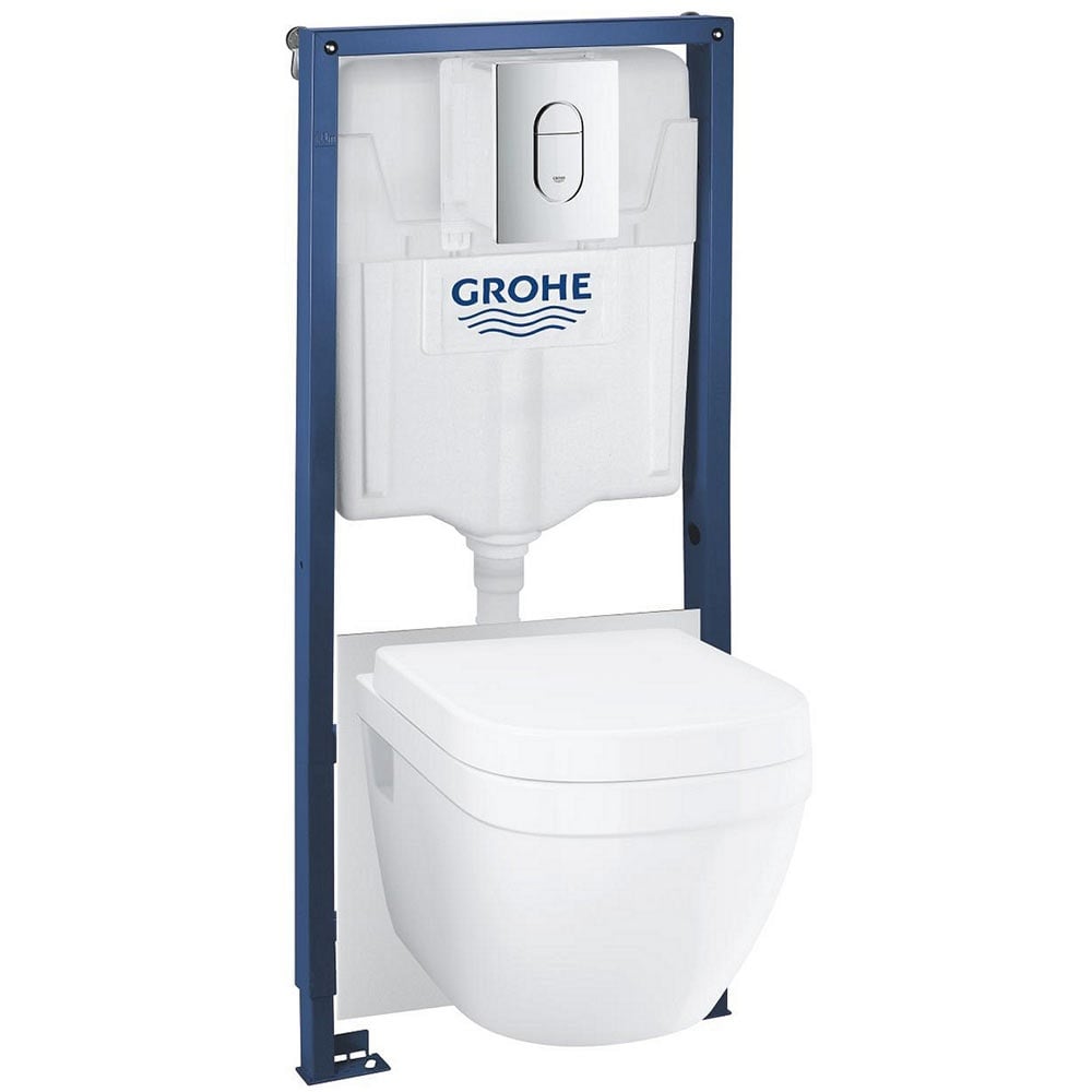 Grohe Rapid SL Chrome 5-In-1 Set For WC, 1.13 M Installation Height - 36503000