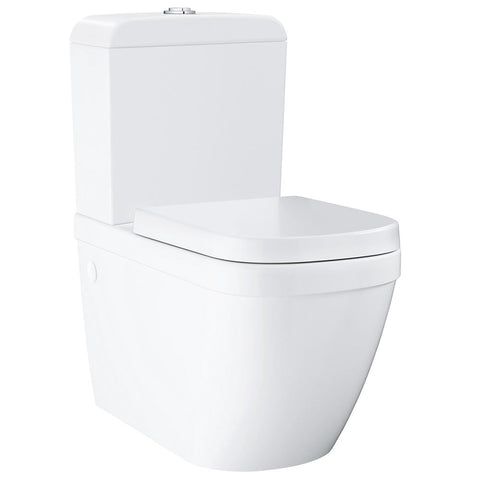 Grohe Euro Alpine White Ceramic Bundle Soft Close Seat Coupled WC - 39462000