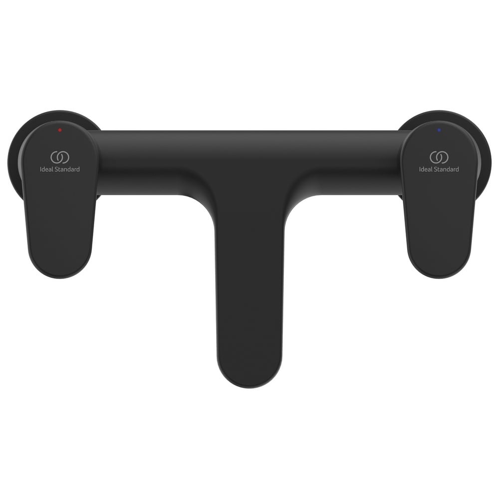 Ideal Standard Cerafine Silk Black O Dual Control Bath Filler Tap - BC707XG