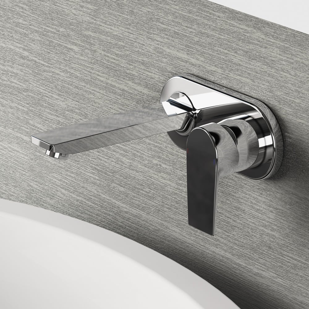 Ideal Standard Tesi Chrome Slingle Lever Built-In Basin Mixer Tap - A6578AA