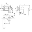 ideal-standard-tesi-chrome-slingle-lever-built-in-basin-mixer-tap---a6578aa-