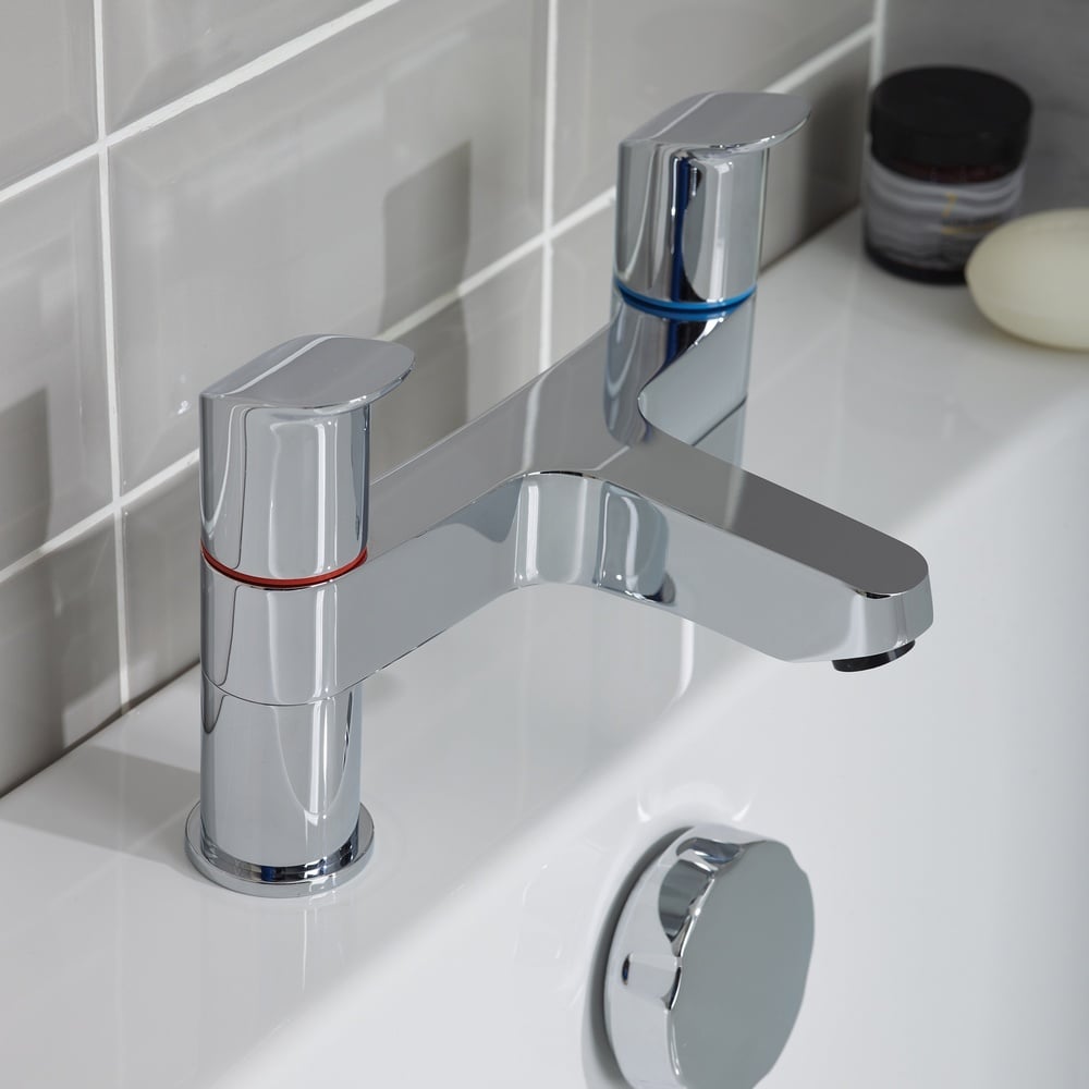 Ideal Standard Ceraflex Chrome Dual Control Bath Filler Tap - B1824AA