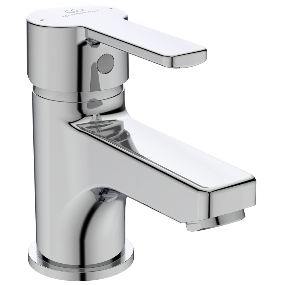 Ideal Standard Calista Chrome Mini Basin Mixer Tap Without Waste - BC340AA