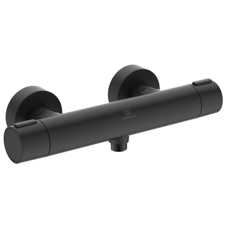 ideal-standard-ceratherm-alu-silk-black-exposed-thermostatic-shower-mixer-valve---bd578xg-