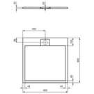 ideal-standard-ultra-flat-s-jet-black-ilife-shower-tray-900mm-x-900mm---t5227fv-