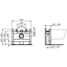 ideal-standard-prosys-neutral-half-frame-for-wall-hung-wc-pans---r010067-