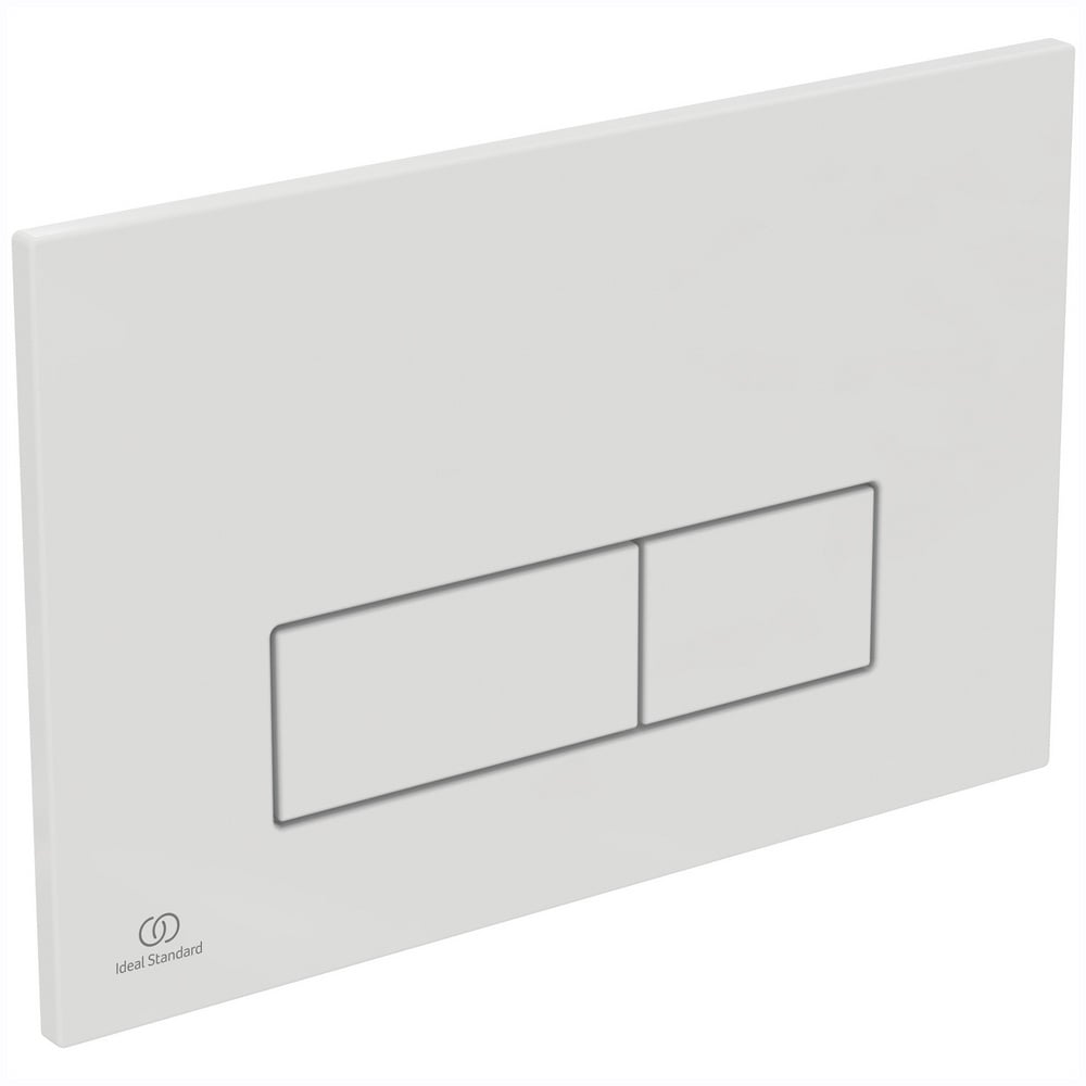 Ideal Standard Oleas White M2 Mechanical Dual Flushplate - R0121AC