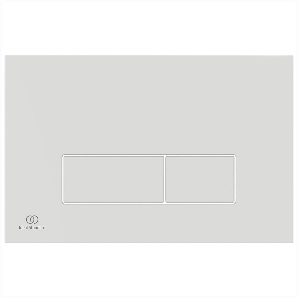 Ideal Standard Oleas White M2 Mechanical Dual Flushplate - R0121AC
