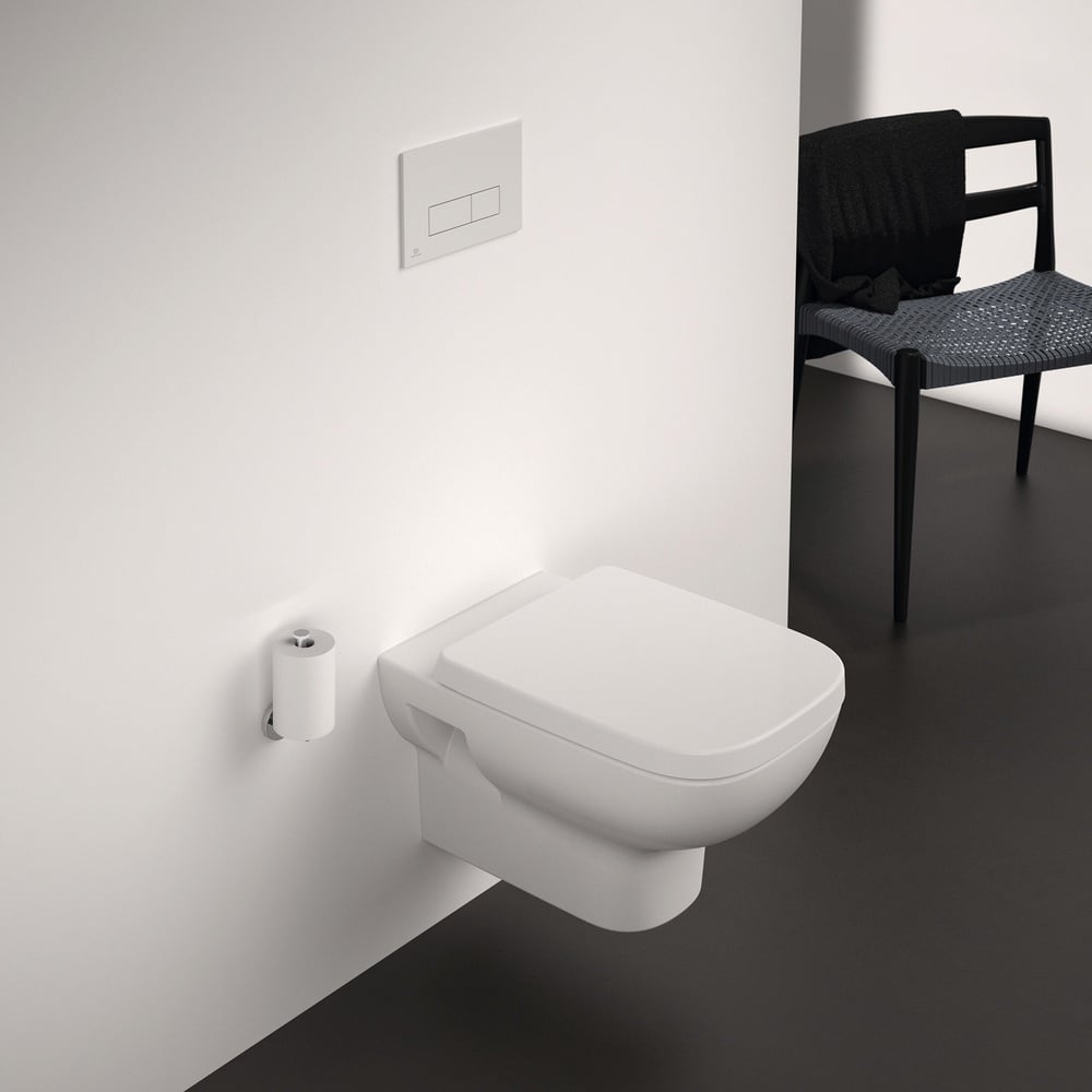Ideal Standard Oleas White M2 Mechanical Dual Flushplate - R0121AC