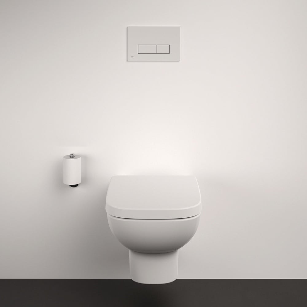 Ideal Standard Oleas White M2 Mechanical Dual Flushplate - R0121AC