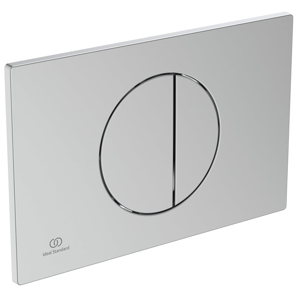 Ideal Standard Oleas Brushed Chrome M5 Mechanical Flushplate - R0503JG