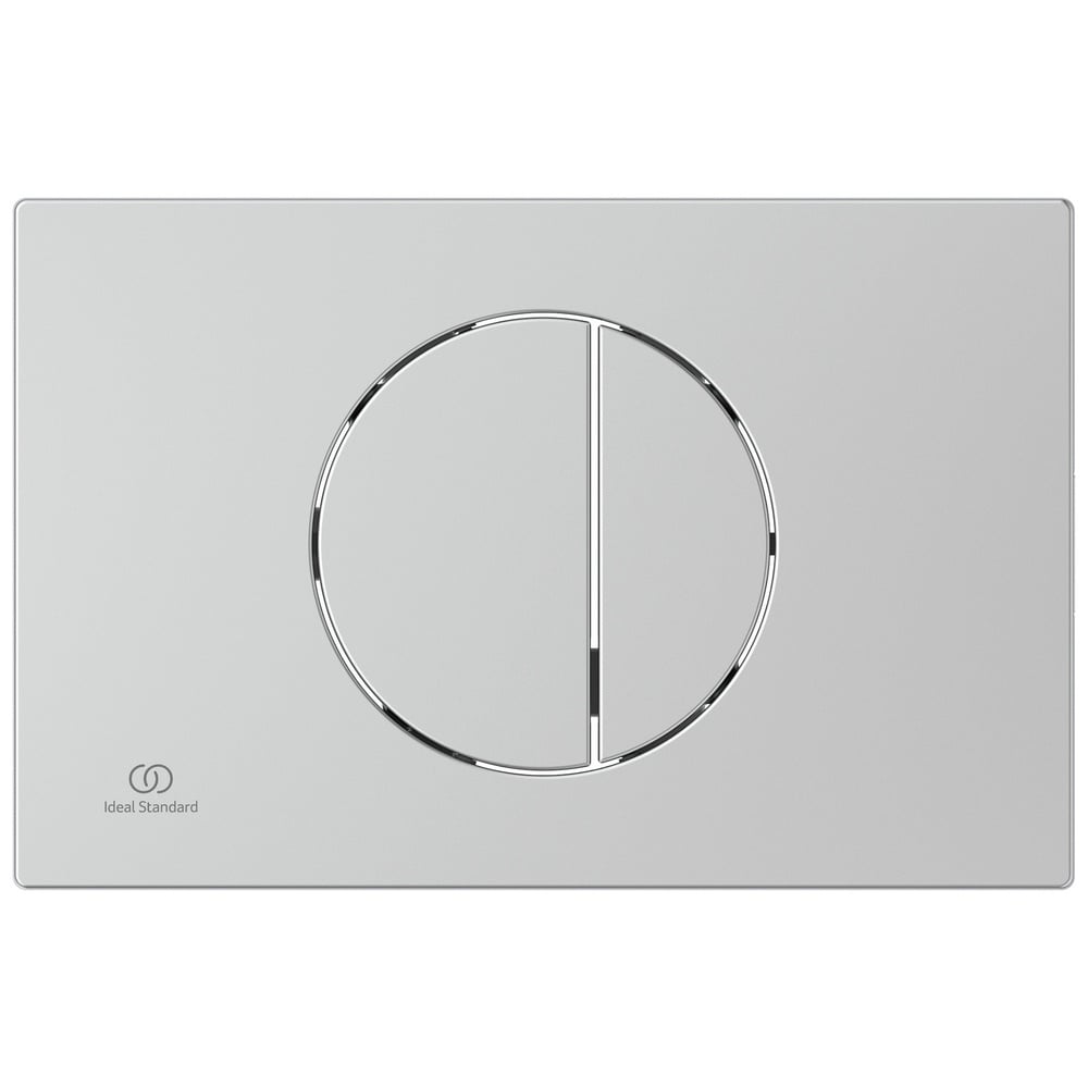 Ideal Standard Oleas Brushed Chrome M5 Mechanical Flushplate - R0503JG