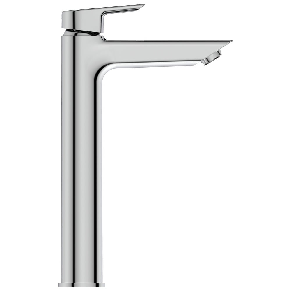 Ideal Standard Tesi Chrome Single Lever Tall, Smooth Body Basin Mixer Tap - A6575AA