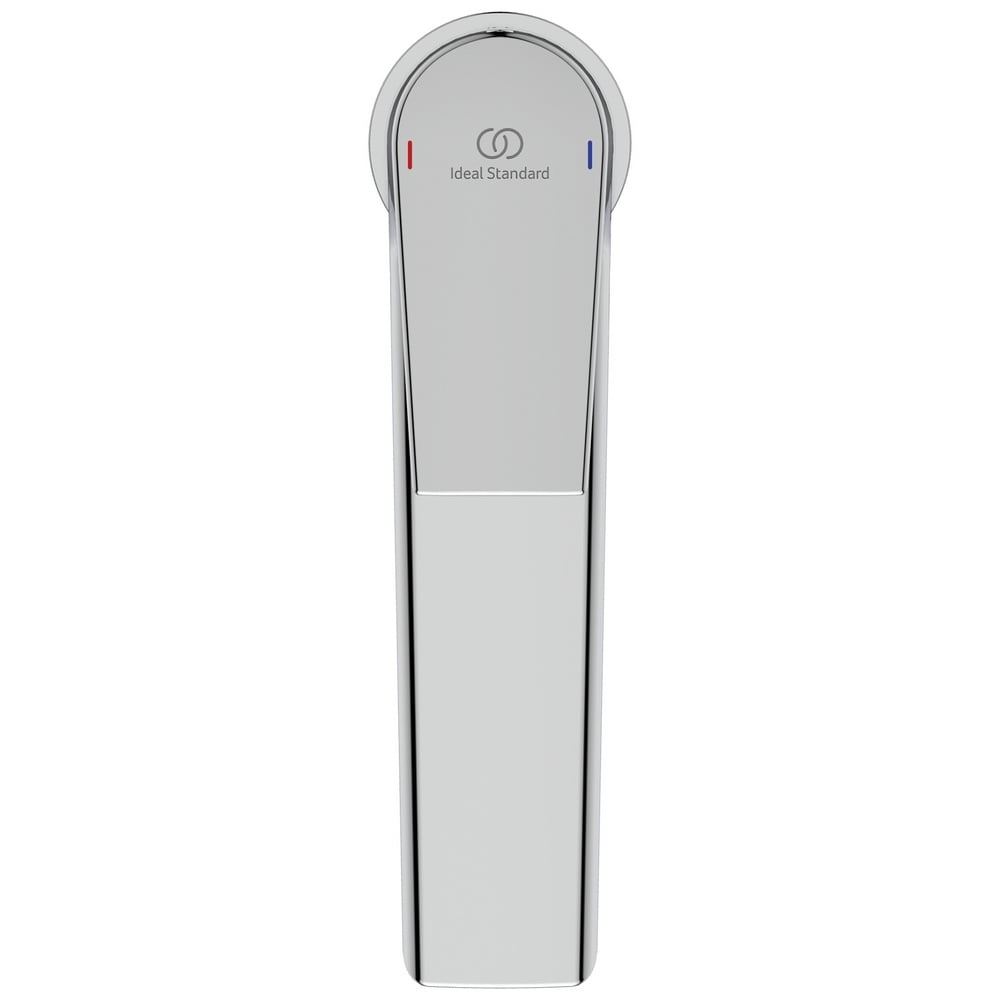 Ideal Standard Tesi Chrome Single Lever Tall, Smooth Body Basin Mixer Tap - A6575AA