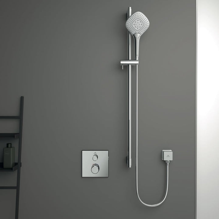ideal-standard-idealrain-evo-jet-chrome-diamond-hand-shower-125mm-with-rail-kit-900mm---b1764aa-