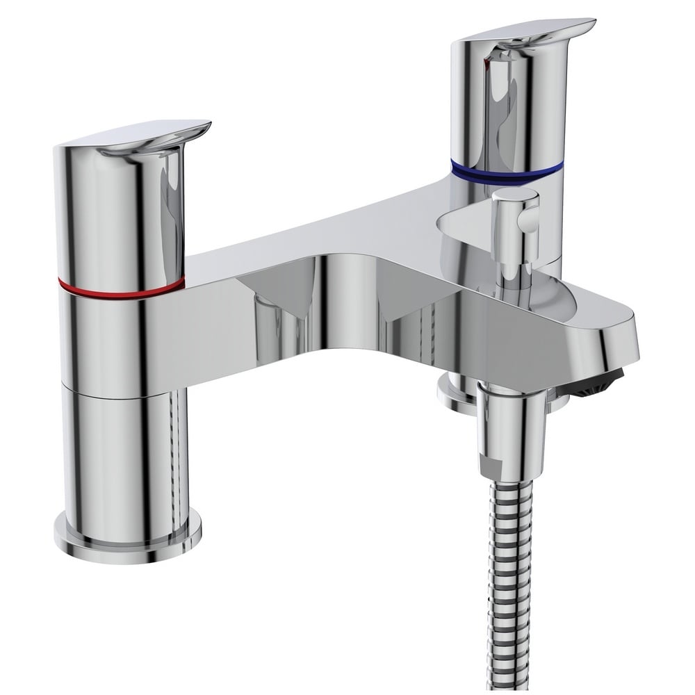 Ideal Standard Ceraflex Chrome Dual Control Bath Shower Mixer - B1823AA