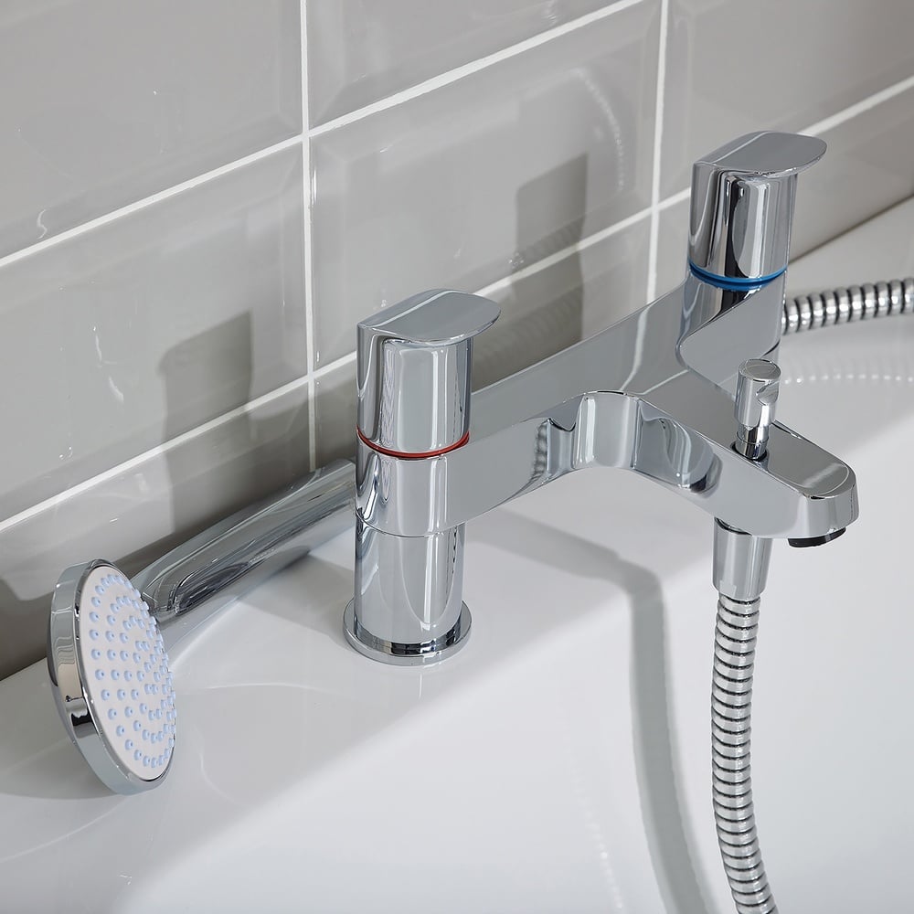 Ideal Standard Ceraflex Chrome Dual Control Bath Shower Mixer - B1823AA