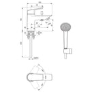 ideal-standard-tesi-chrome-single-lever-bath-shower-mixer-with-shower-set---b1957aa-