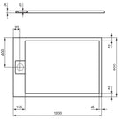 ideal-standard-ultra-flat-s-jet-black-ilife-shower-tray-1200mm-x-800mm---t5220fv-