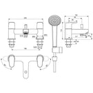 ideal-standard-cerafine-silk-black-o-dual-control-bath-shower-mixer-with-shower-set---bc708xg-