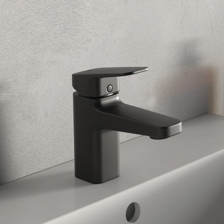 ideal-standard-ceraplan-silk-black-single-lever-basin-mixer-tap---bd220xg-