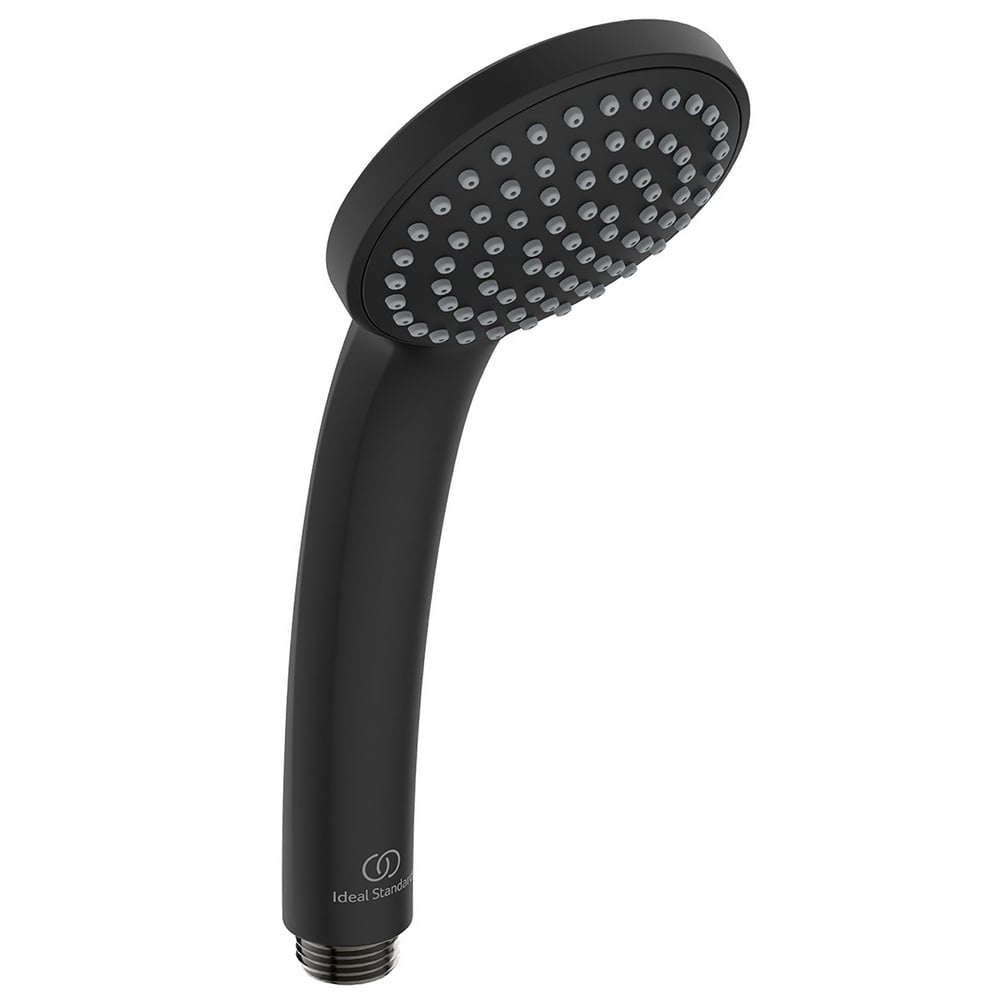 Ideal Standard Ceraplan Silk Black Dual Control Bath Shower Mixer With Shower Set - BD265XG