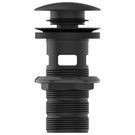 ideal-standard-silk-black-1-14-slotted-basin-clicker-waste---e1482xg-
