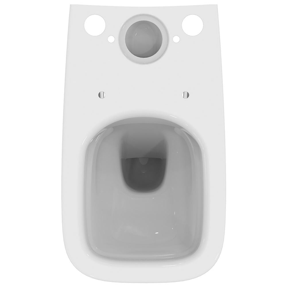 Ideal Standard i.life S White Compact Close Coupled WC Bowl With Rimls+ Technology - T519801