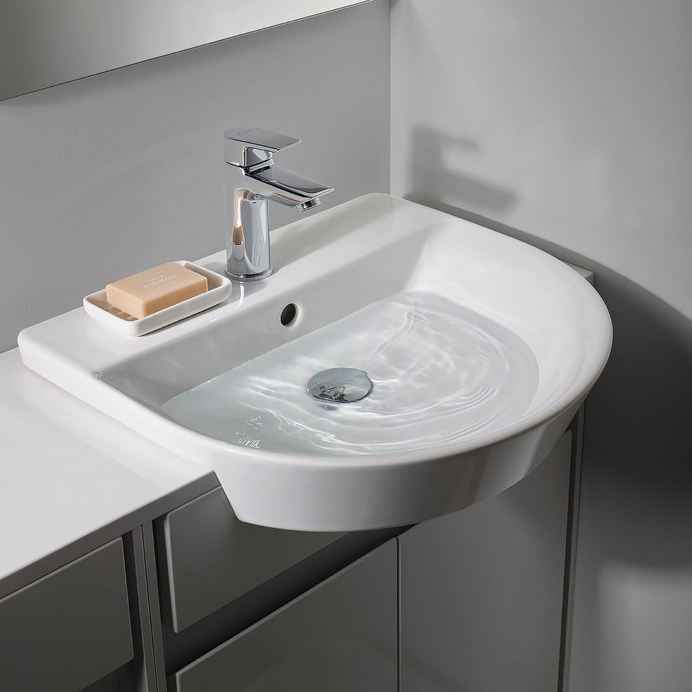 Ideal Standard Tesi Chrome Single Lever Basin Mixer Tap - A6587AA