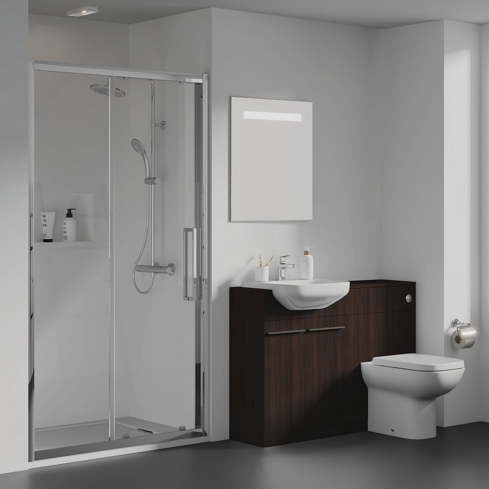 Ideal Standard Ceratherm T25 Chrome Exposed Thermostatic Shower System - A7209AA
