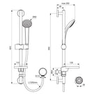 ideal-standard-idealrain-chrome-s1-hand-shower-kit-with-rail-kit-600mm---b9408aa-