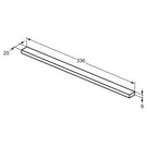 ideal-standard-ilife-matt-black-handle-36cm---t5326xg-
