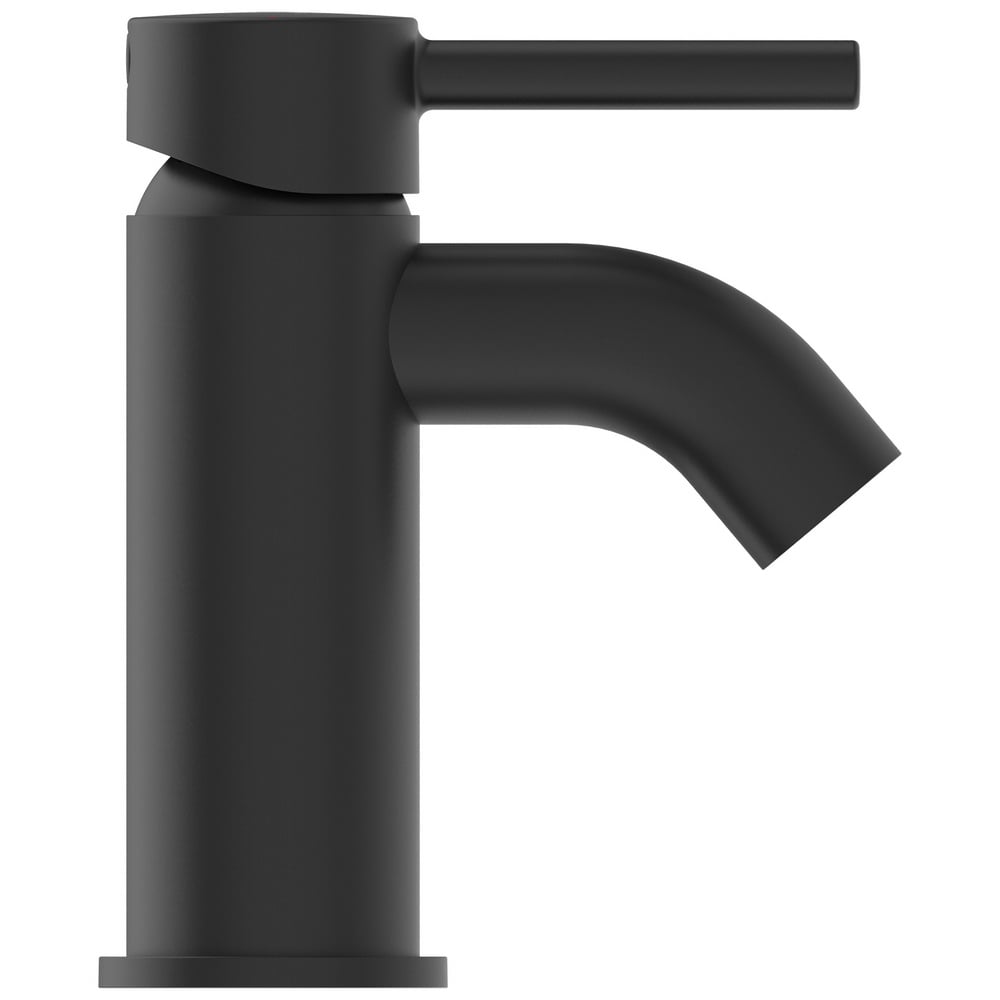 Ideal Standard Ceraline Silk Black Mini Single Lever Basin Mixer Tap - BC185XG